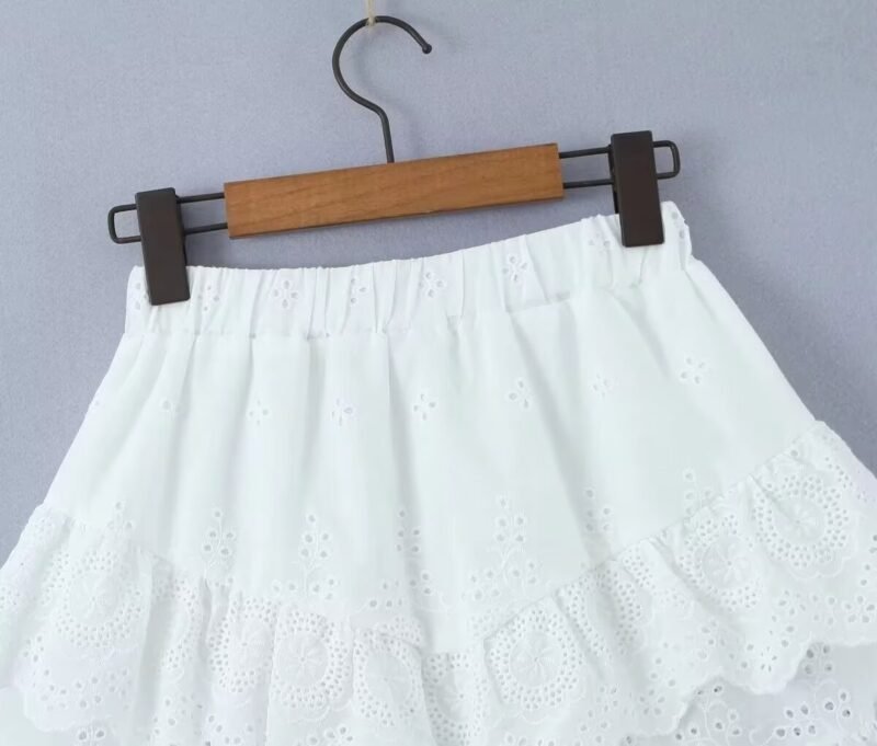 Soft Petals Mini Skirt - Image 7
