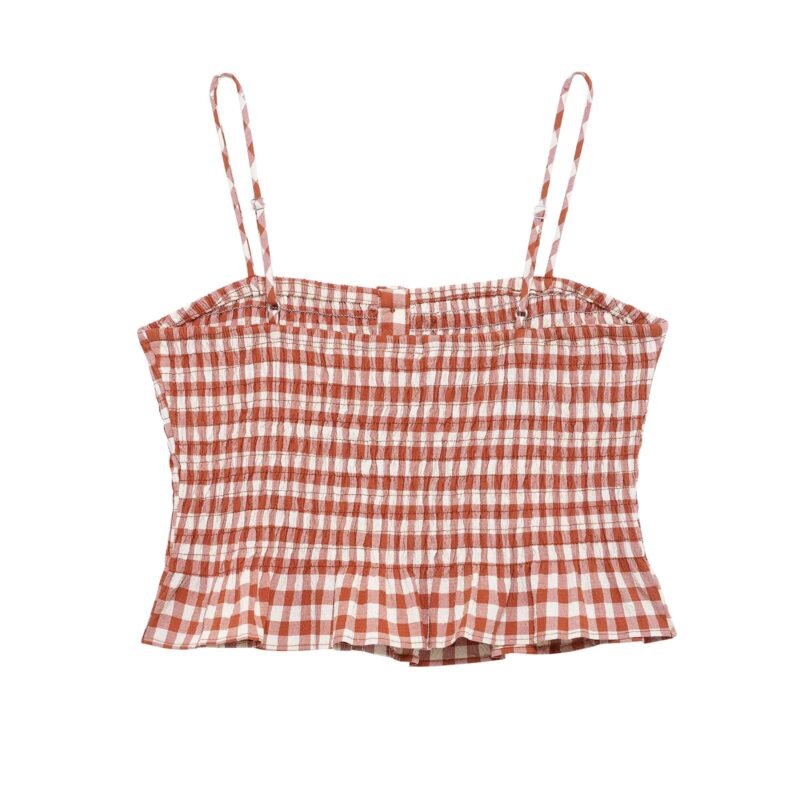 Gingham Spring Skirt Set - Image 3