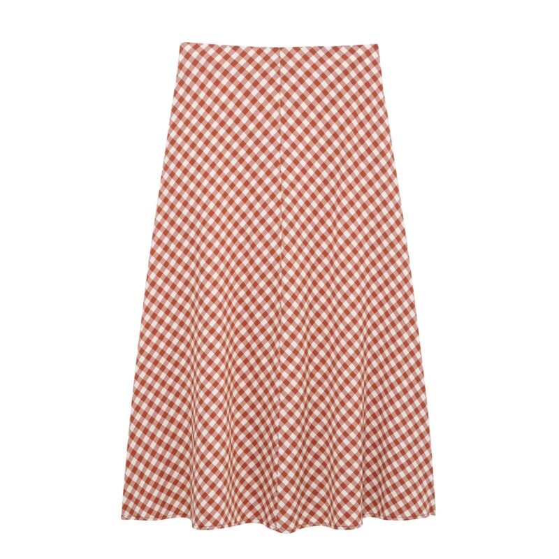 Gingham Spring Skirt Set - Image 5