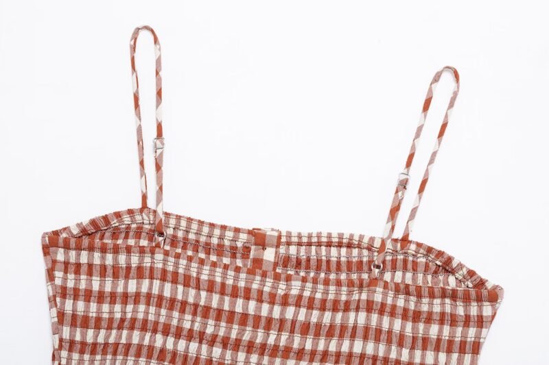 Gingham Spring Skirt Set - Image 8