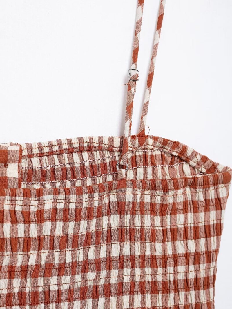 Gingham Spring Skirt Set - Image 10