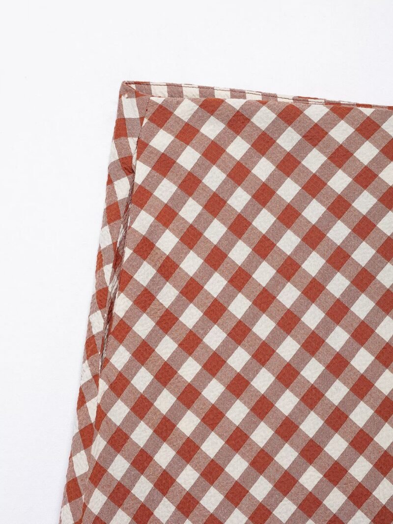 Gingham Spring Skirt Set - Image 15