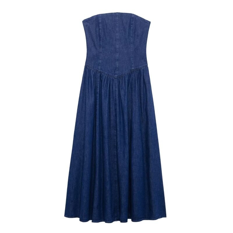 The Florence Denim Dress - Image 3