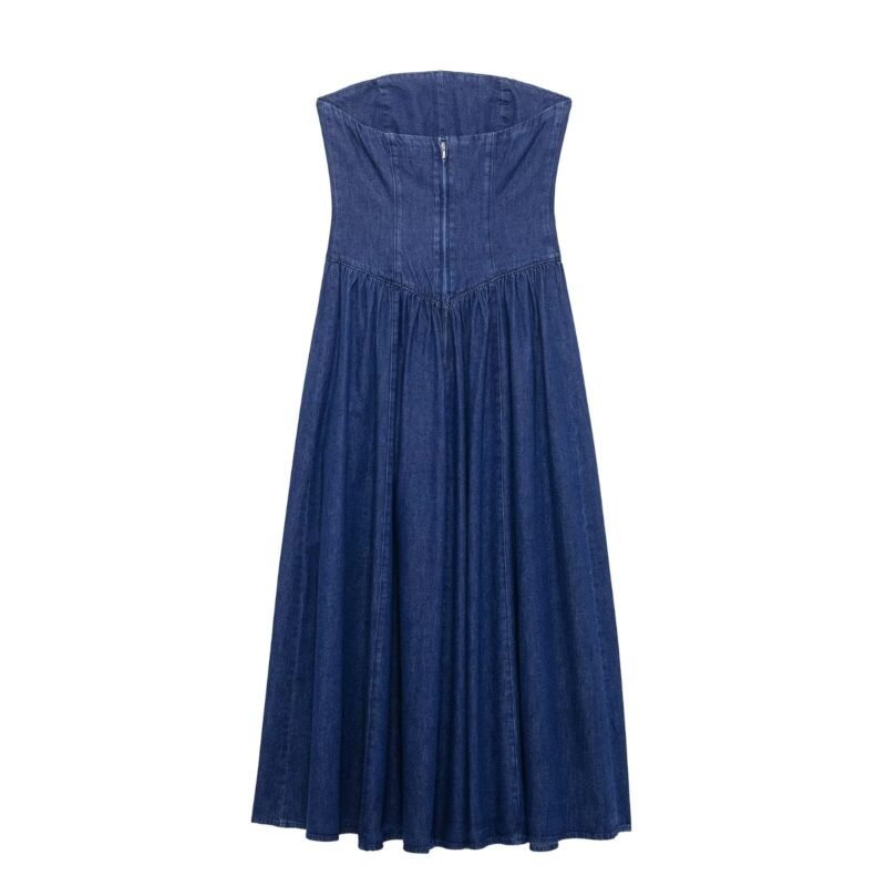 The Florence Denim Dress - Image 4