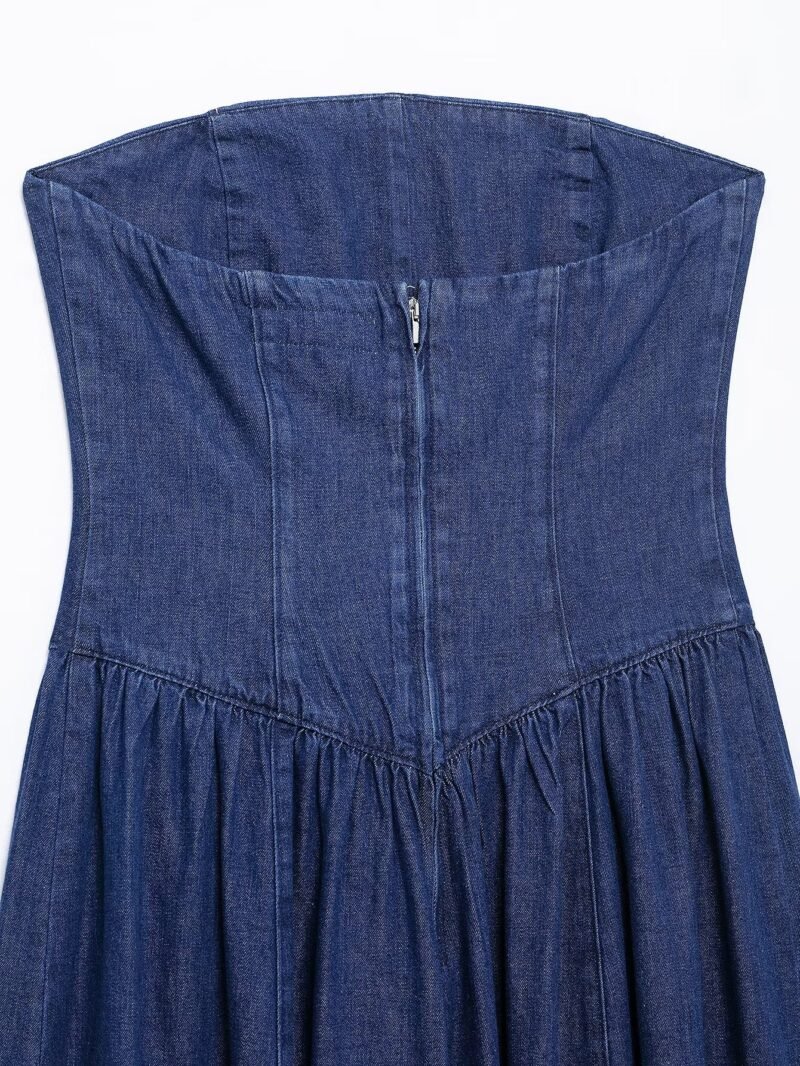 The Florence Denim Dress - Image 10