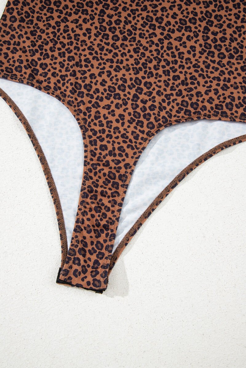 Brown Leopard Bodysuit - Image 12