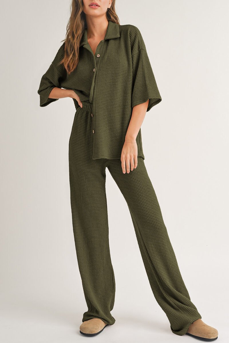 Nomad Bloom Shirt and Pants Set