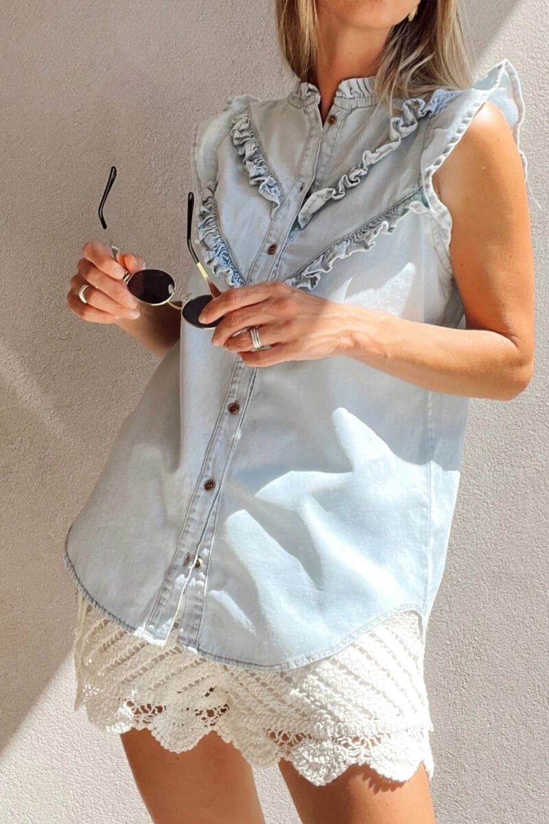 Canyon Breeze Denim Shirt - Image 4
