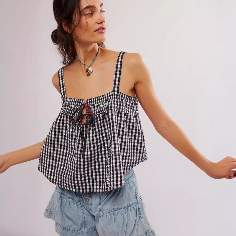 Gingham Summer Tank
