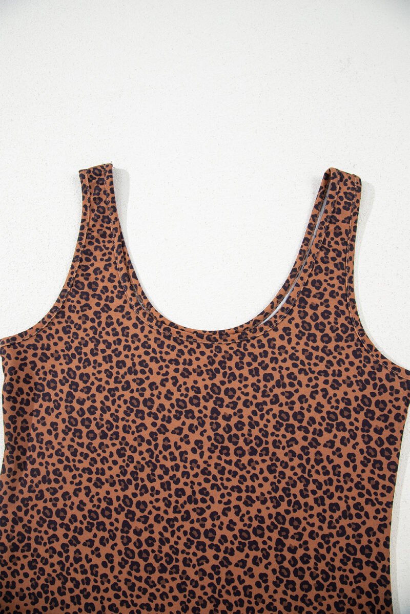 Brown Leopard Bodysuit - Image 9