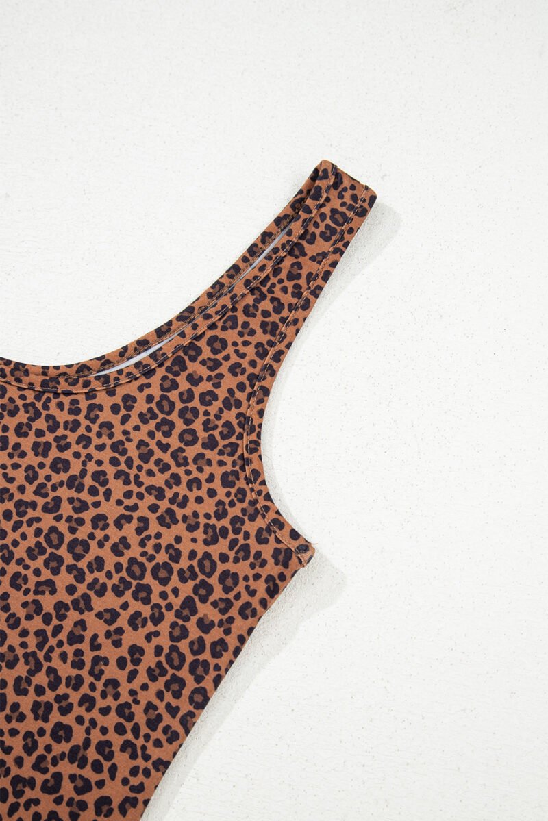 Brown Leopard Bodysuit - Image 11