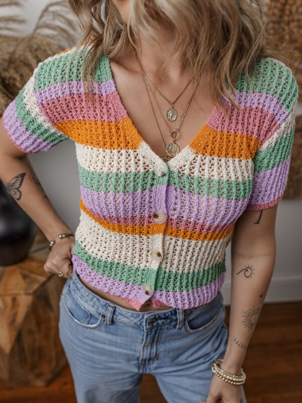 Colorblock Sweater Tee