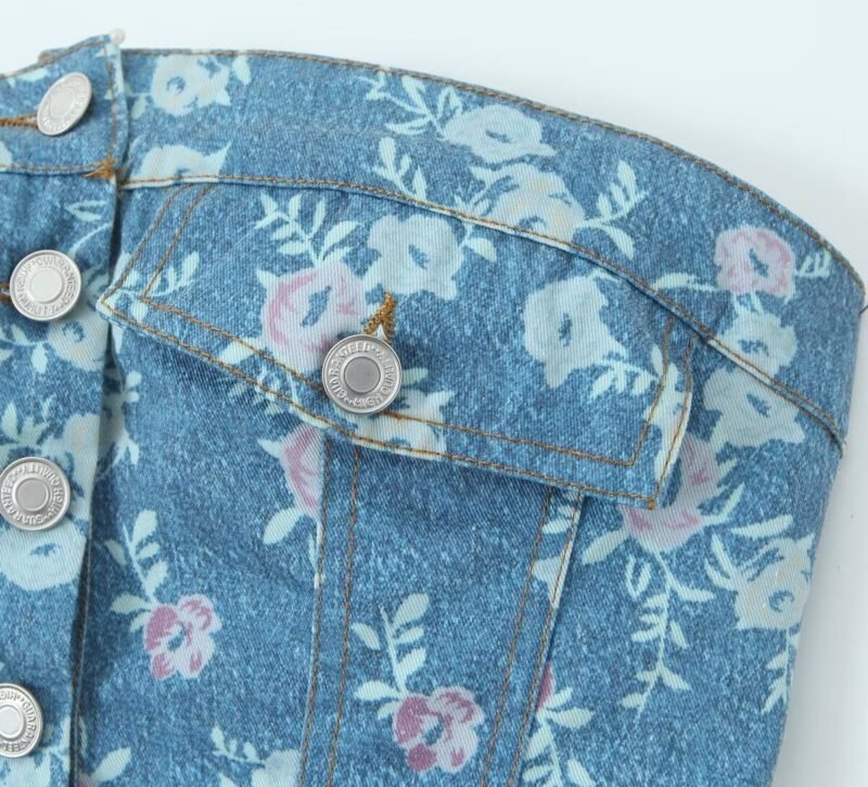 Soft Petals Denim Set - Image 8