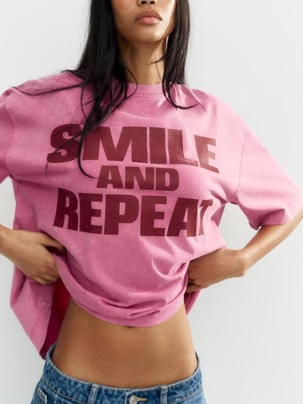 Smile and Repeat Tee Shirt