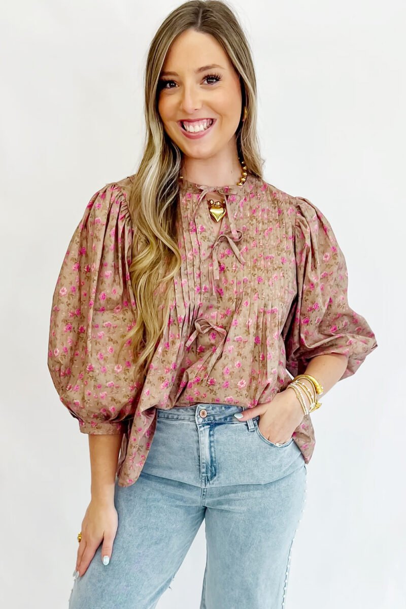 French Bow Blouse - Image 3