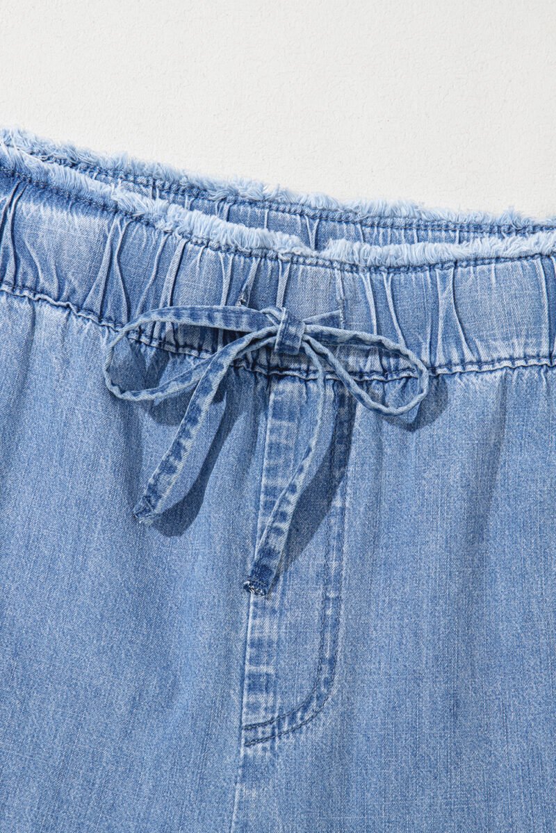 Dolly Ruffled Trim Jeans - Image 10