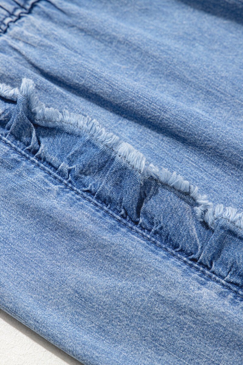 Dolly Ruffled Trim Jeans - Image 12