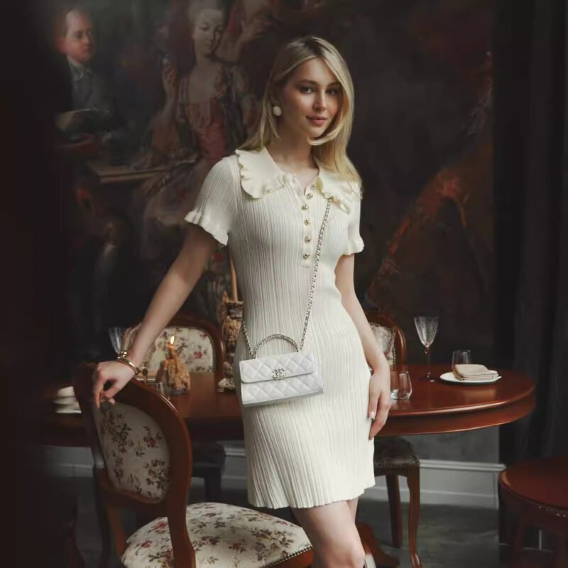 Gilded Romance Dress - Image 4