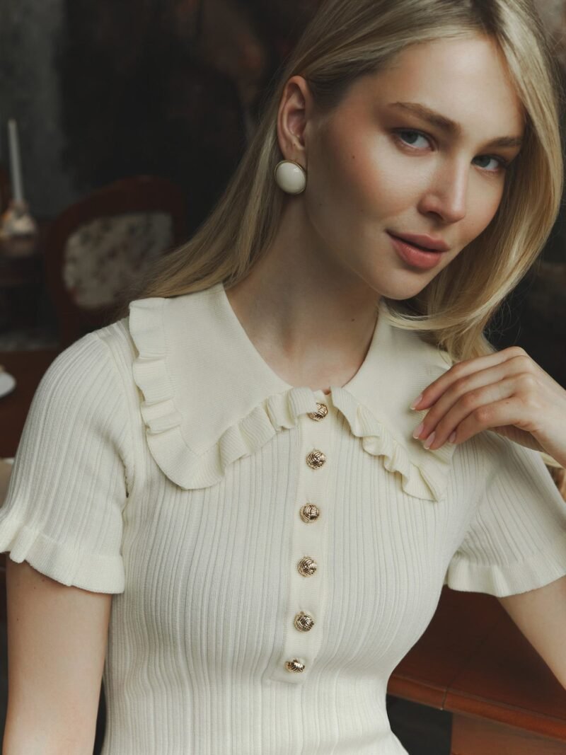 Gilded Romance Dress - Image 6
