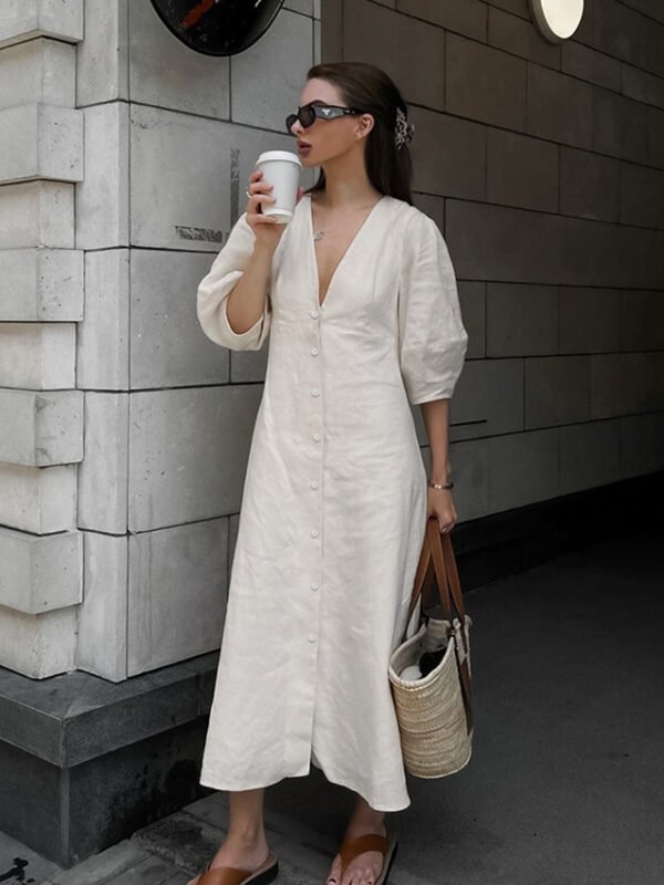 French Morning Maxi Dress