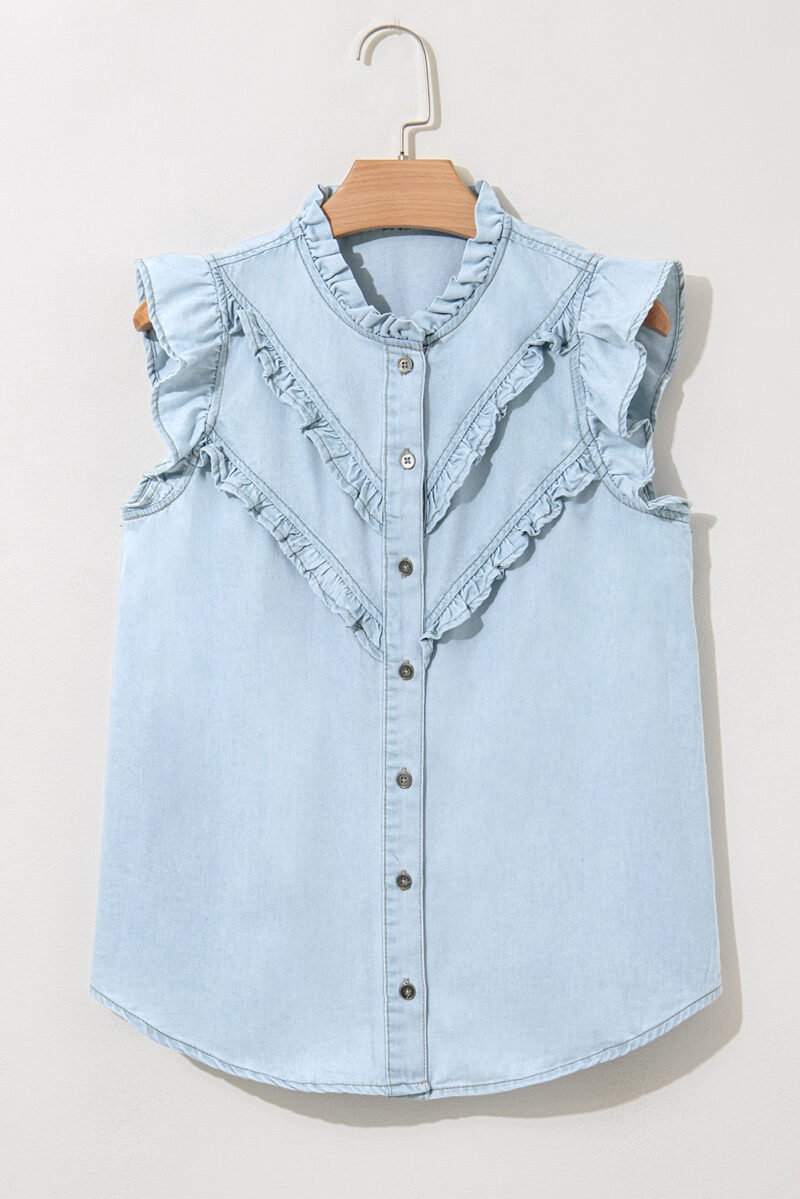 Canyon Breeze Denim Shirt - Image 7