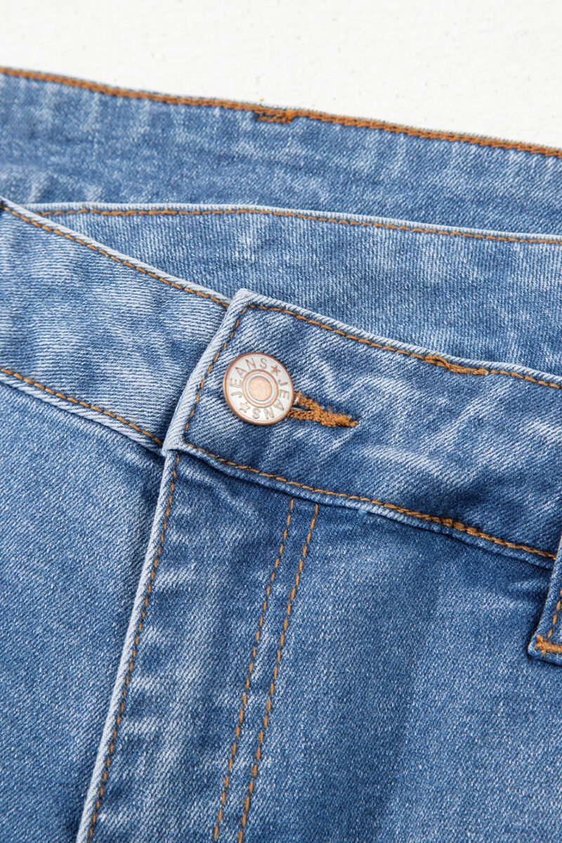 Coastal Glint Wide Leg Jeans - Image 11