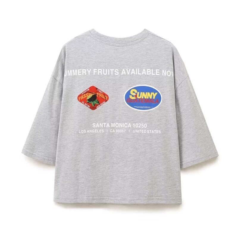 Veggie Stickers Tee Shirt - Image 2