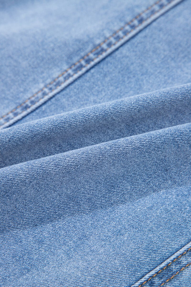 Twine & Bloom Denim Mini Dress - Image 14