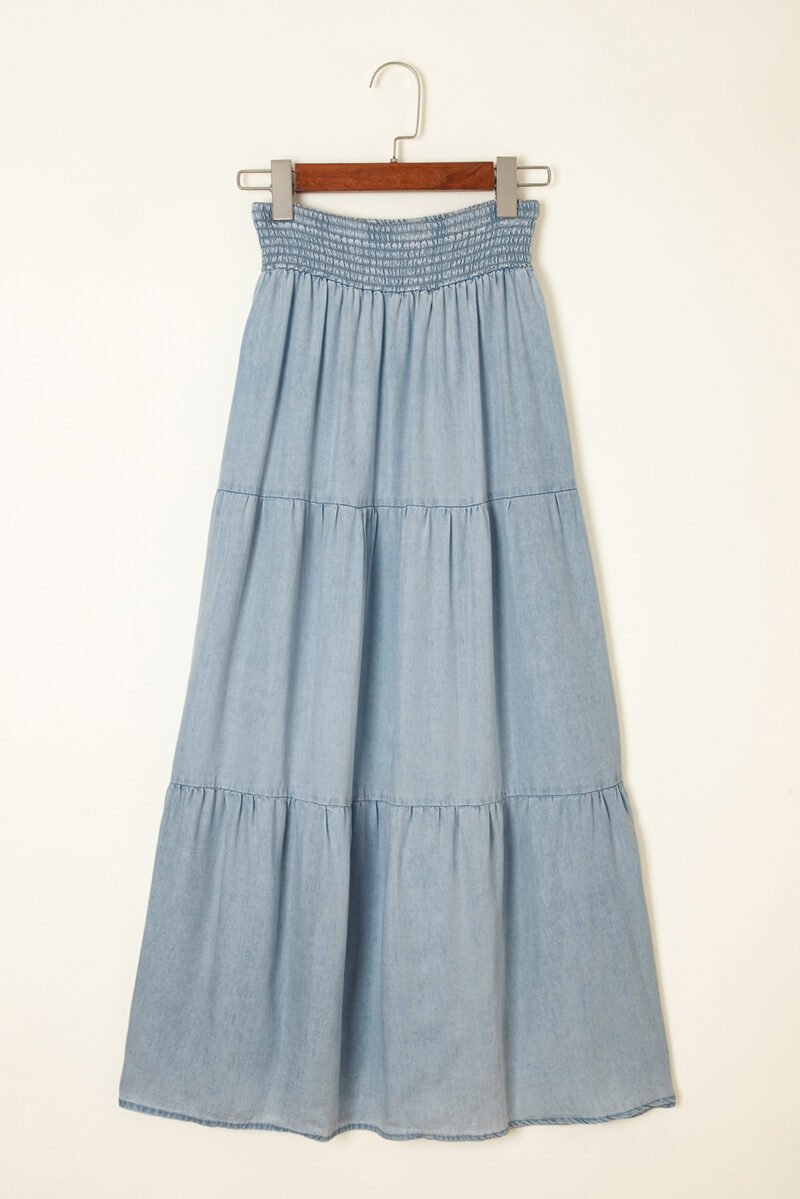 Cloudkiss Tiered Maxi Skirt - Image 6