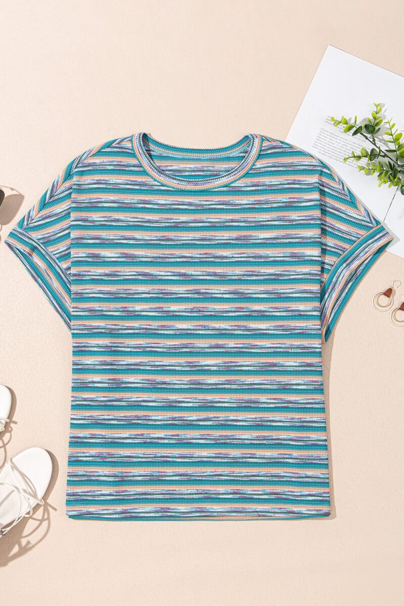 Cali Sun Striped Tee - Image 5