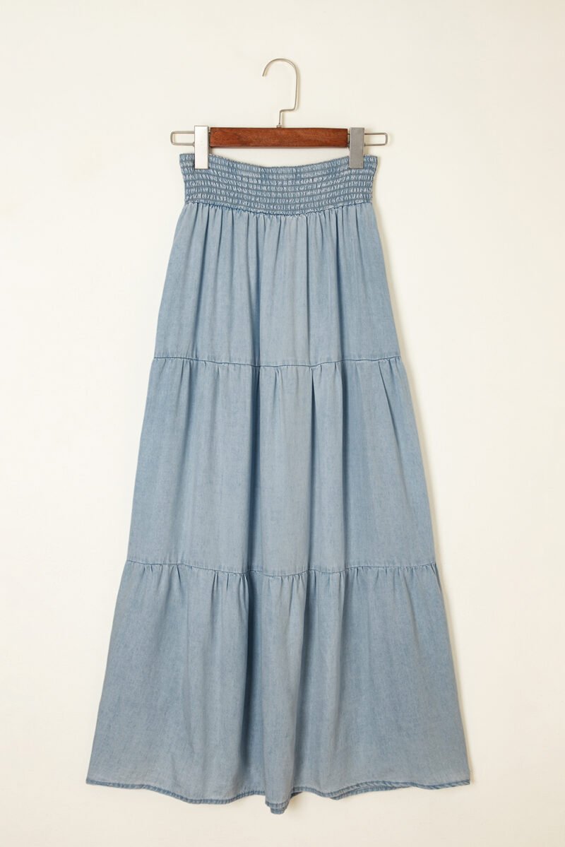 Cloudkiss Tiered Maxi Skirt - Image 7