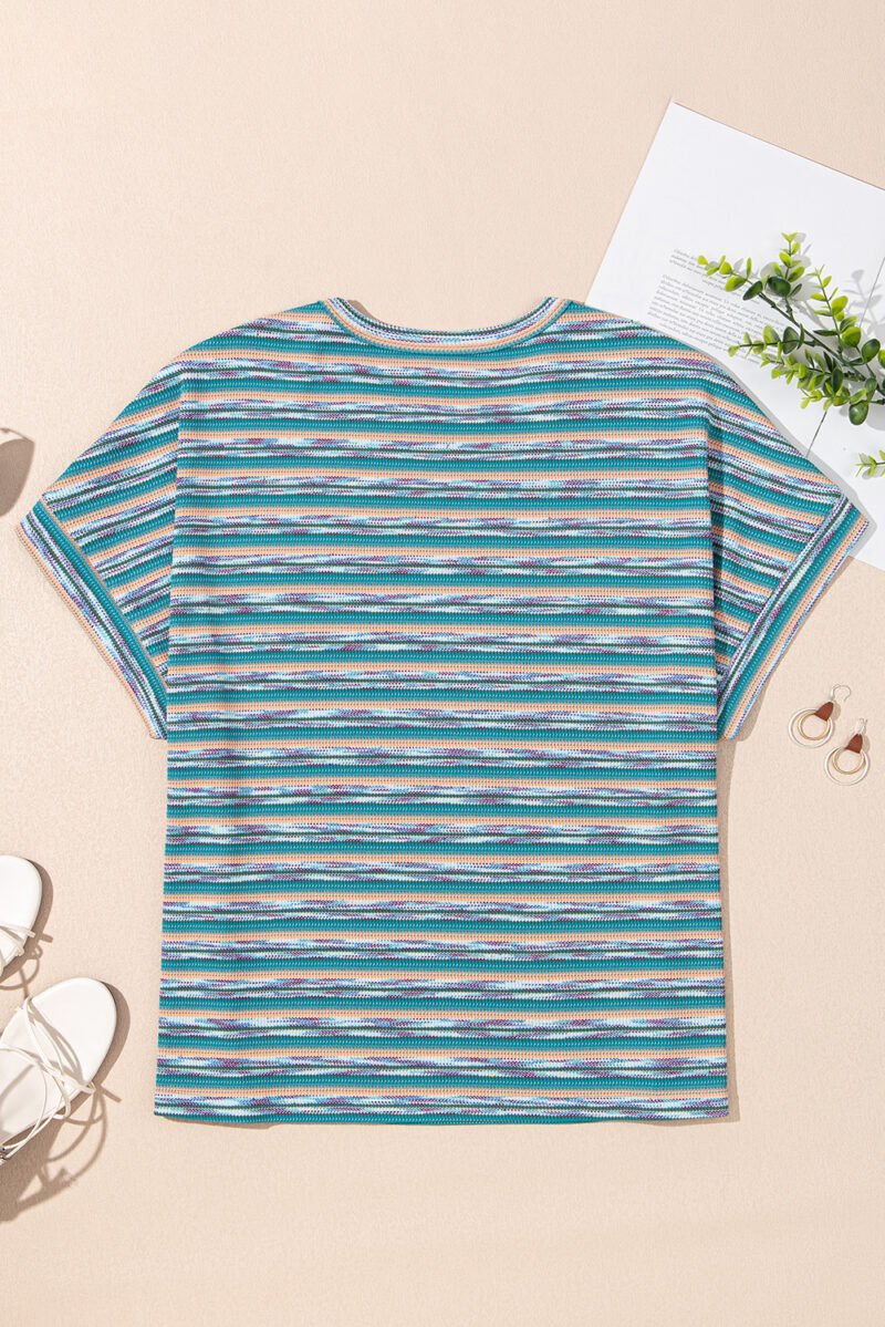 Cali Sun Striped Tee - Image 6