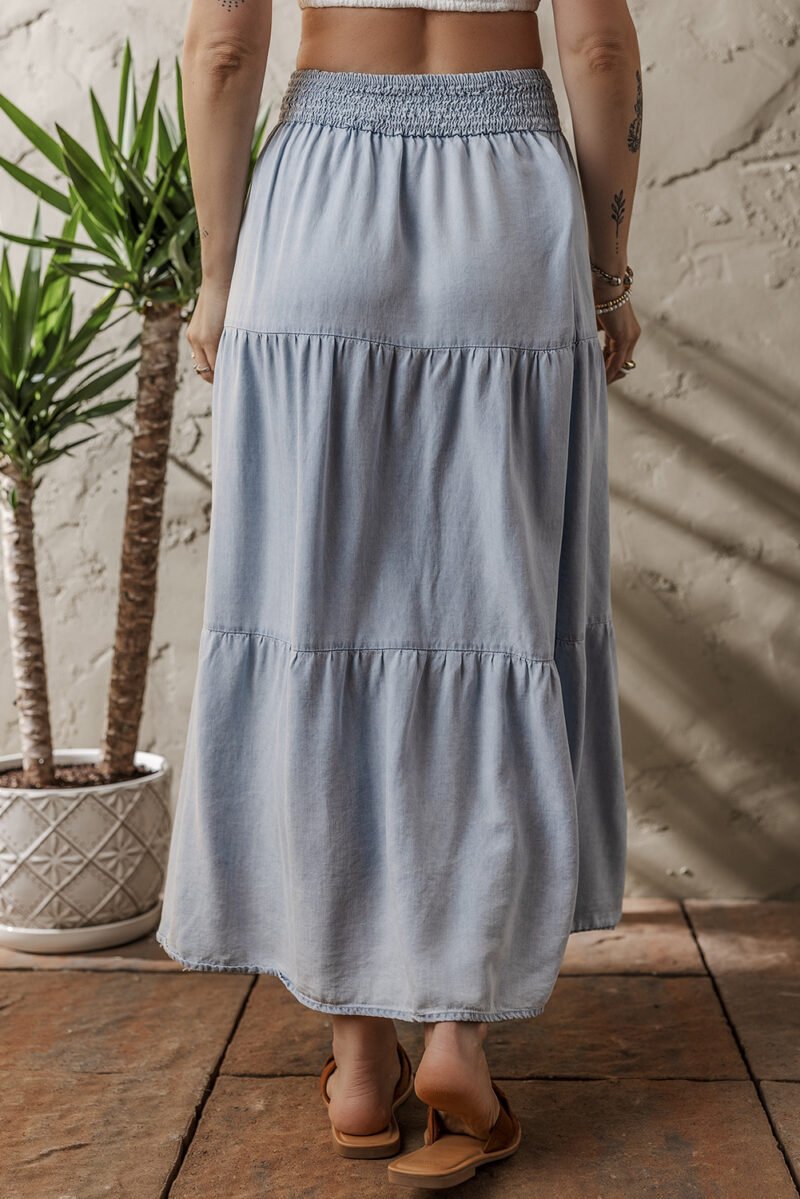 Cloudkiss Tiered Maxi Skirt - Image 2