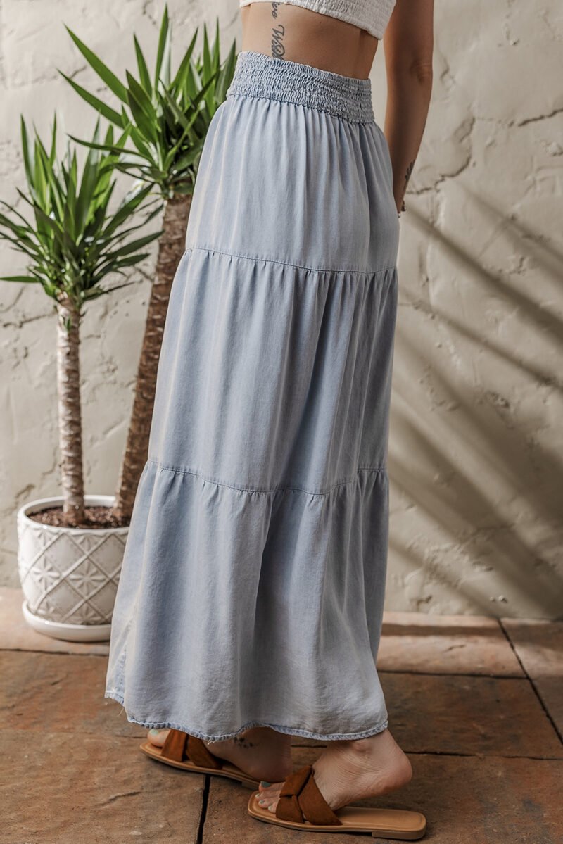 Cloudkiss Tiered Maxi Skirt - Image 5