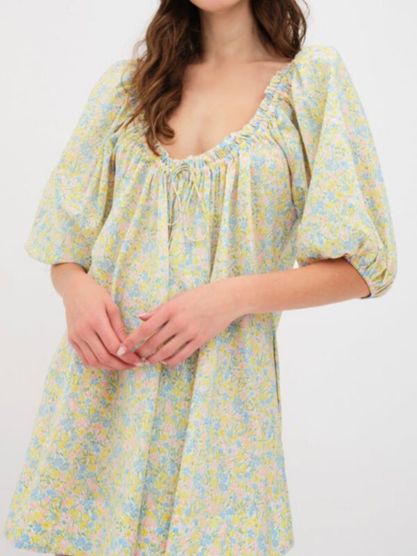 Cloud Veil Midi Dress