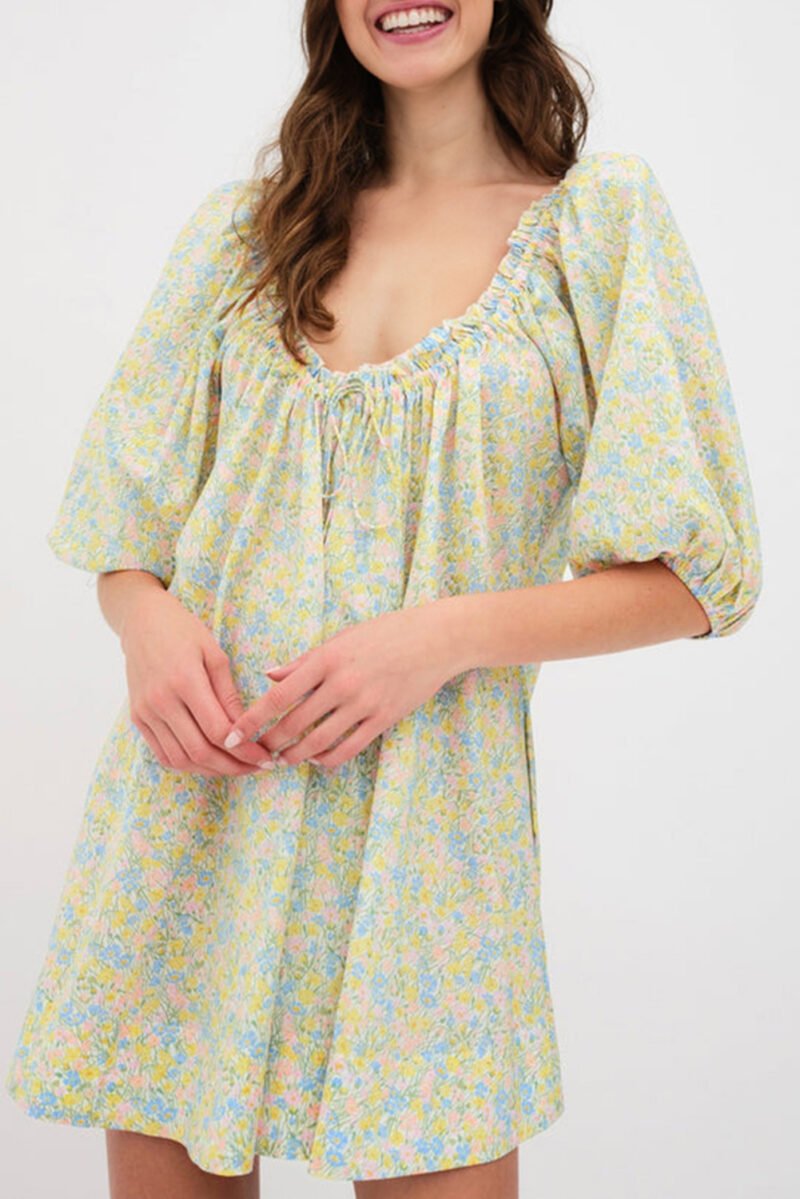 Cloud Veil Midi Dress