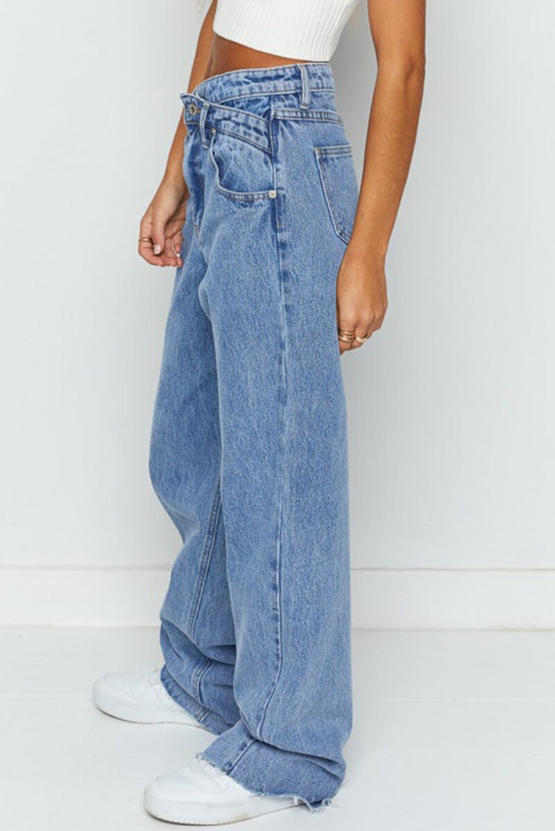 Coastal Glint Wide Leg Jeans - Image 3