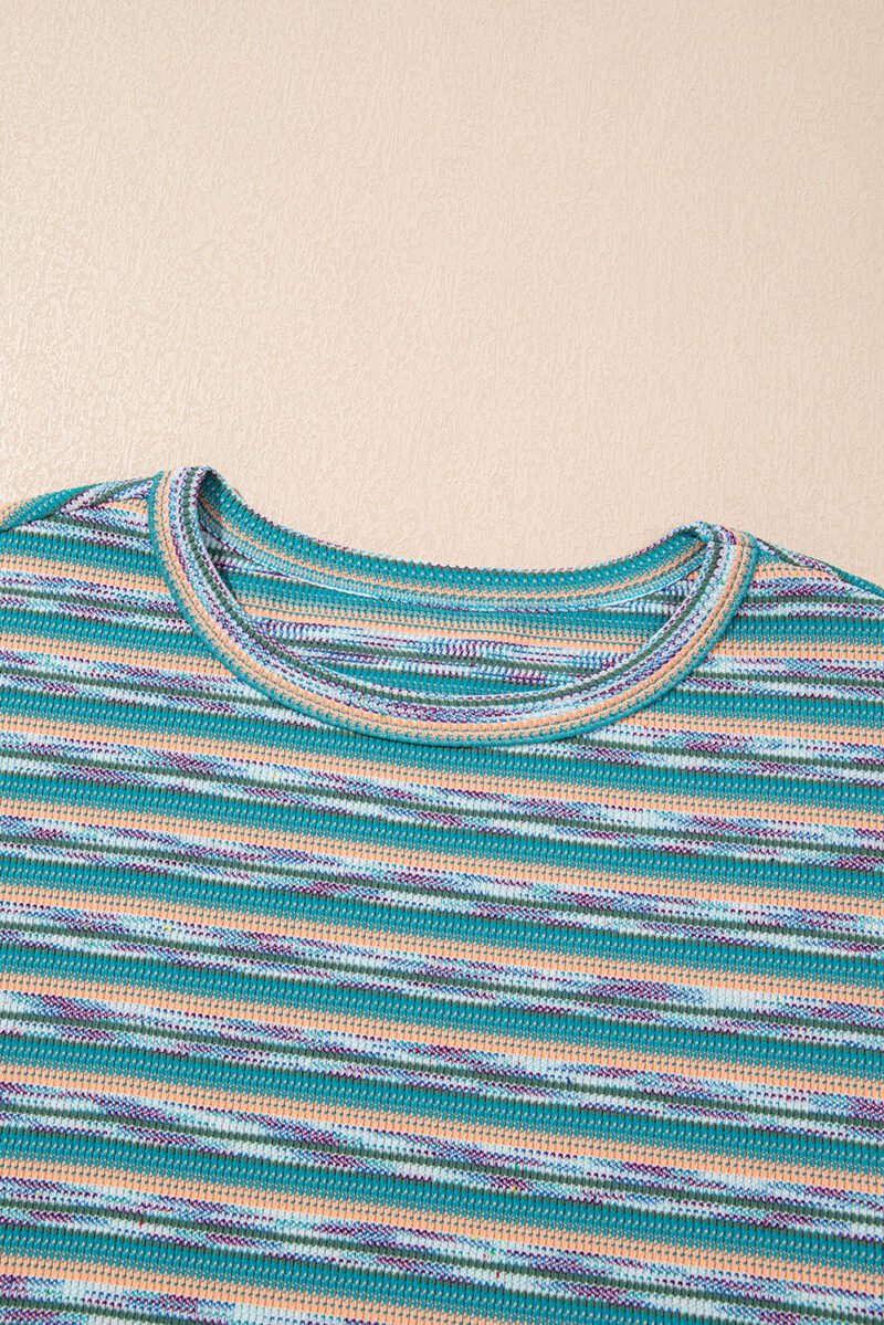 Cali Sun Striped Tee - Image 7