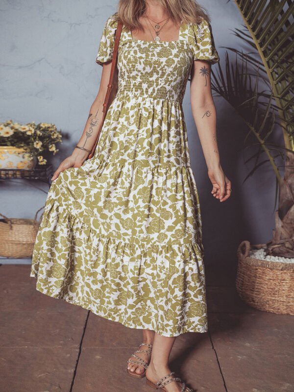 Field Song Tiered Dress