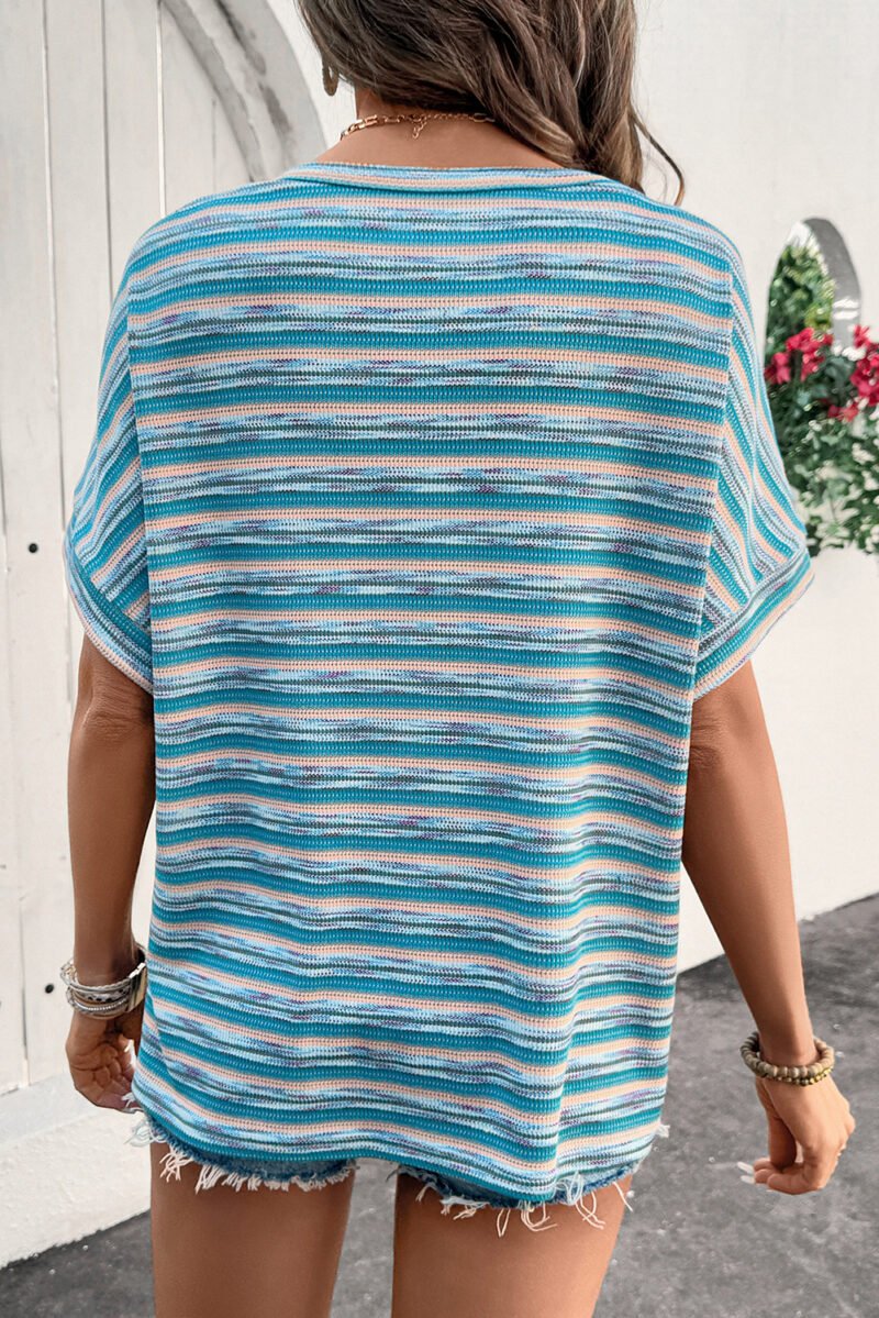 Cali Sun Striped Tee - Image 2