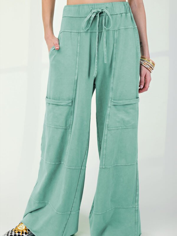 Ocean Echo Drawstring Pants