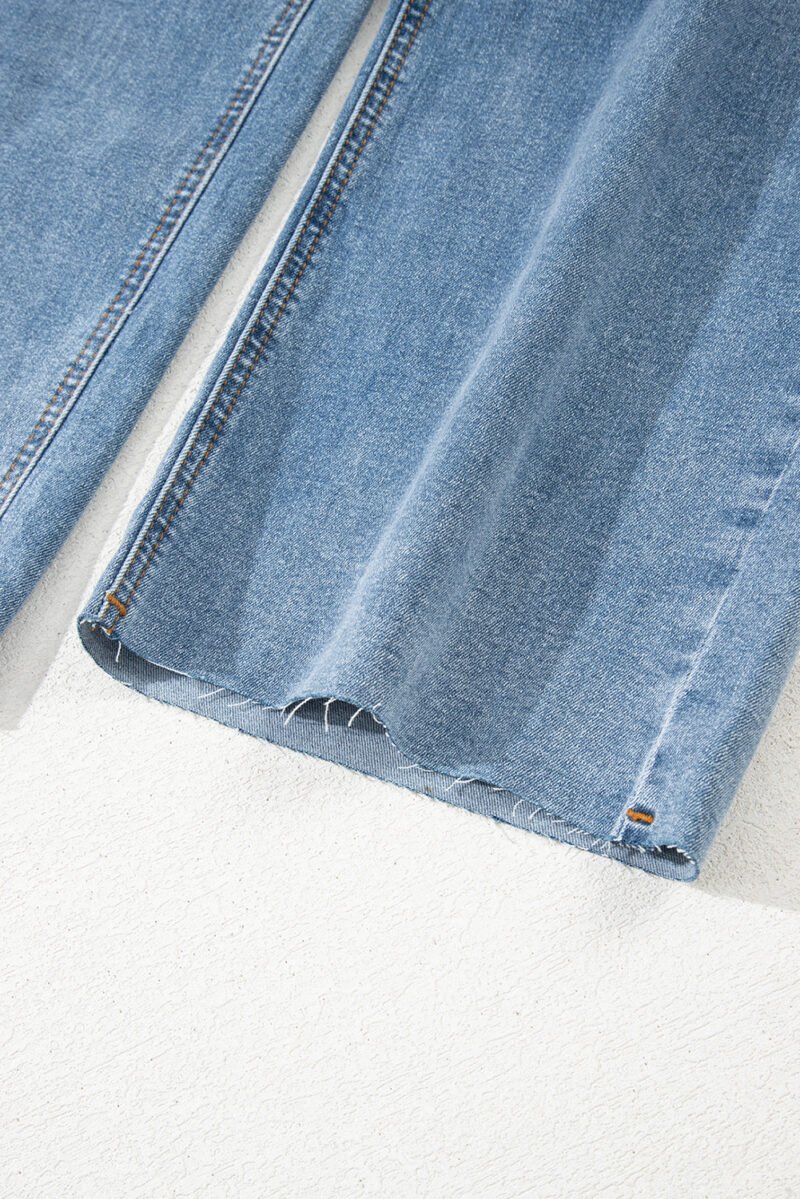 Coastal Glint Wide Leg Jeans - Image 14