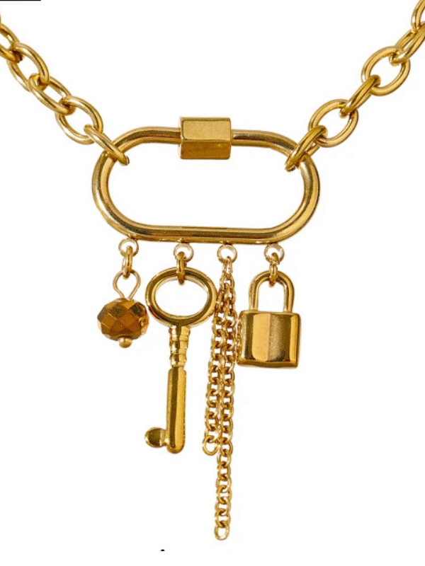 Lock and Key Necklace