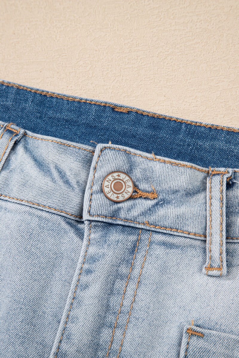 Desert Blues Denim Shorts - Image 6