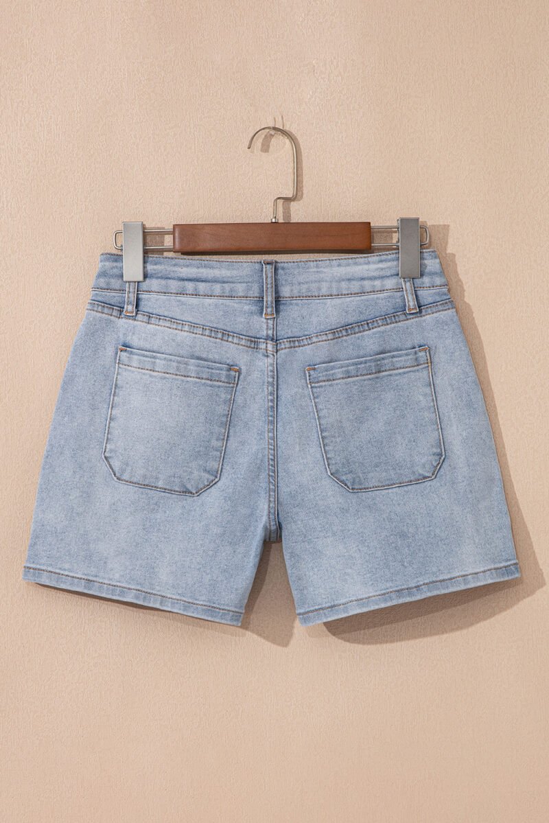 Desert Blues Denim Shorts - Image 4