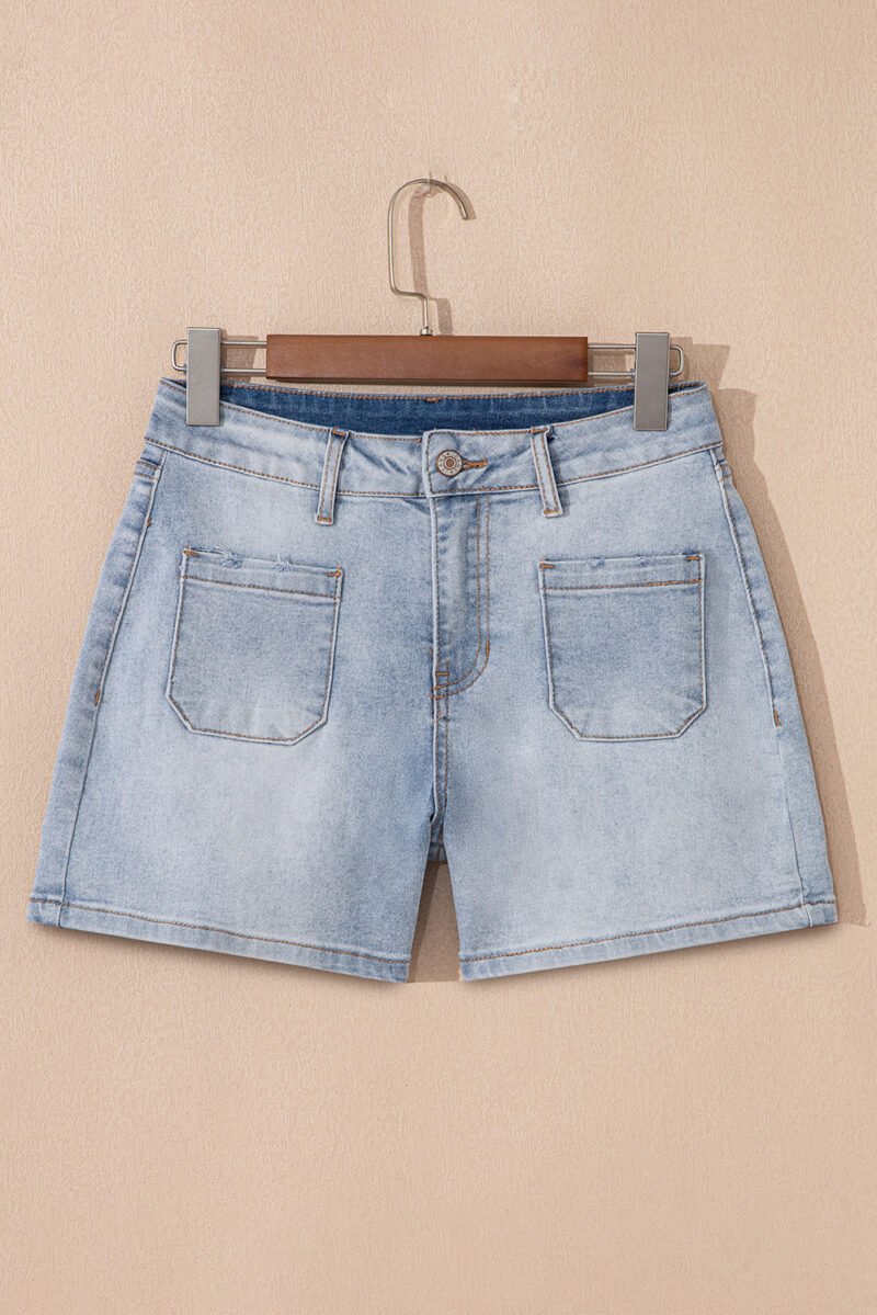 Desert Blues Denim Shorts - Image 3