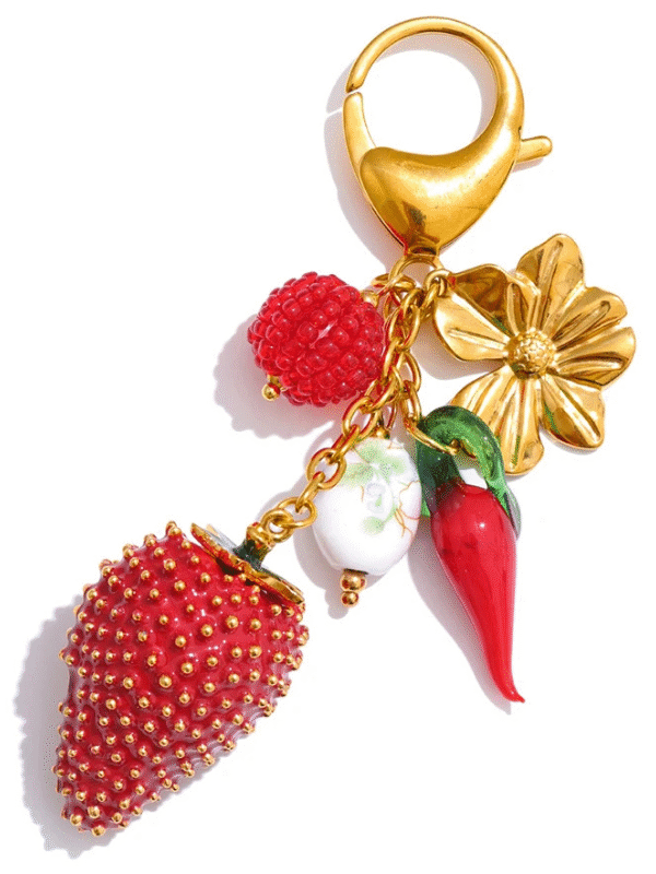 Hot and Sweet Purse Charm