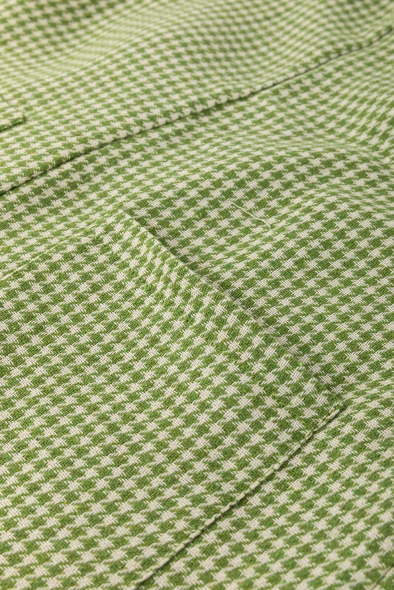 Green Gingham Overalls - Image 7
