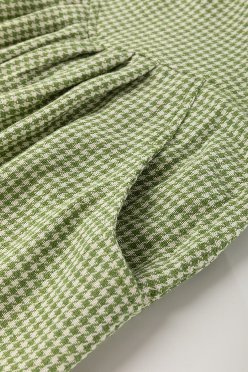 Green Gingham Overalls - Image 9