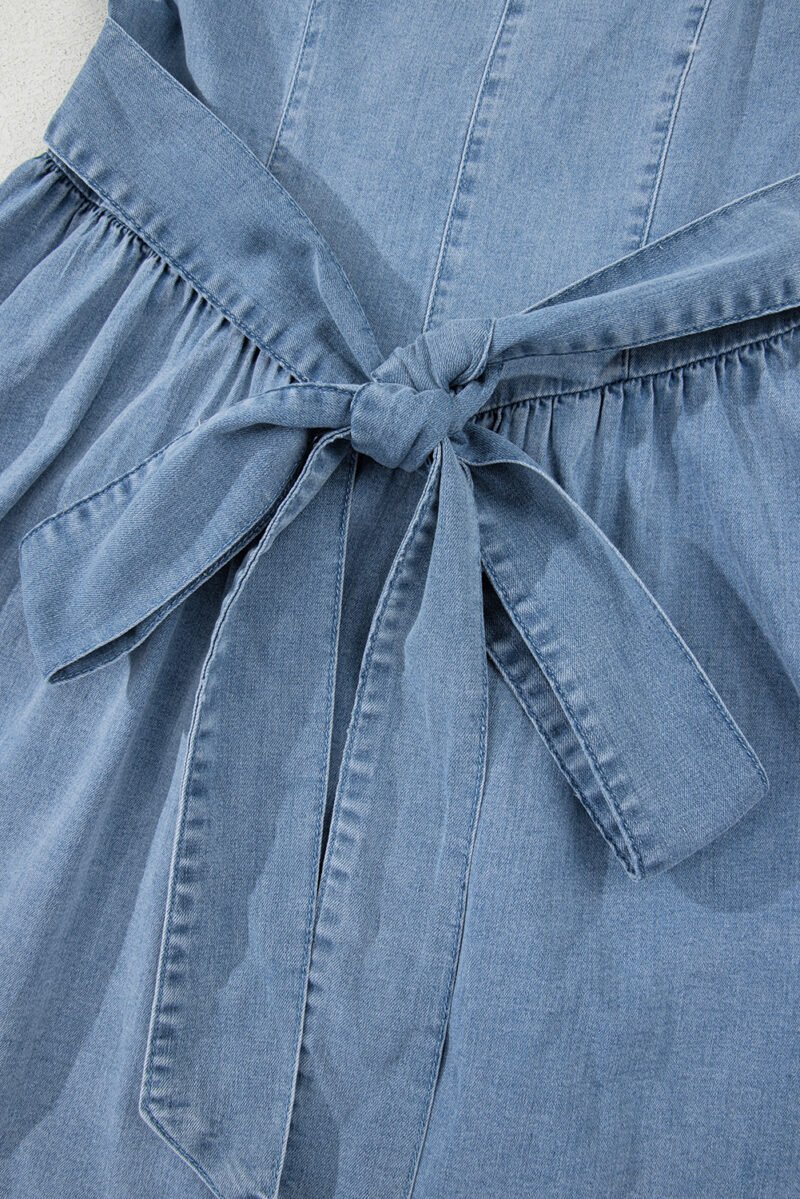 Songbird Denim Dress - Image 7